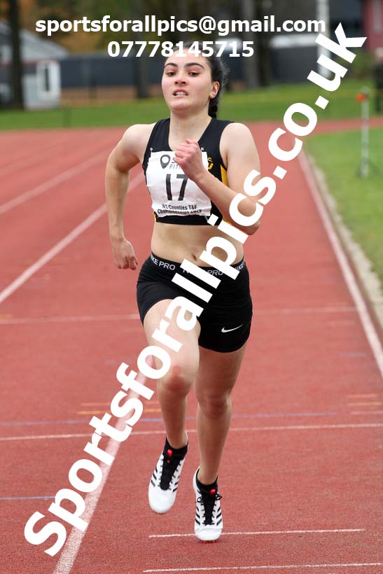 200 metres, NECAA Open Meeting, Morpeth, Sunday, October 18th. David T. Hewitson/Sports for All Pics